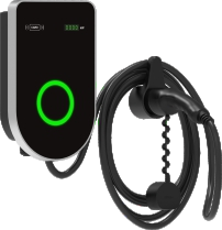 7 KW Home EV Wallbox with Cable/Socket 